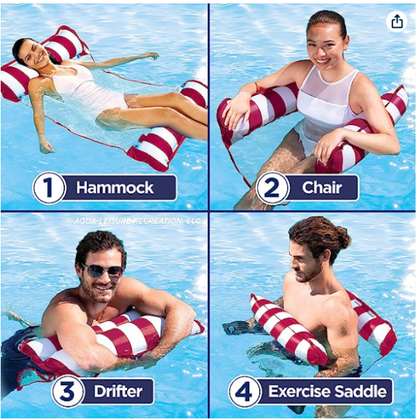 inflatable water hammock