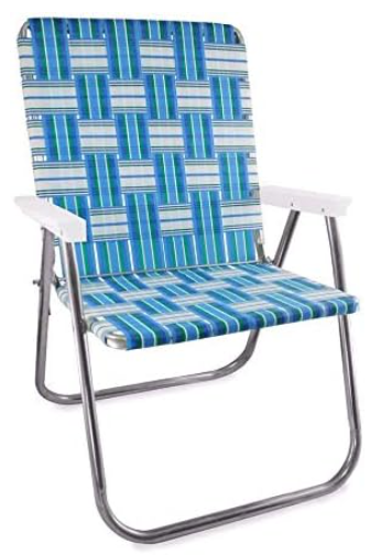 lightweight aluminum UV resistant webbing foldable beach chair magnum